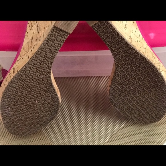 Jack Rogers Suede Petal Wedges - Picture 7 of 8